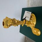 Polspotten Gouden Drip Kandelaar L thumbnail 4