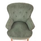 Artifort Fauteuil Donkergroen | Groene Ribstof Theo Ruth thumbnail 7