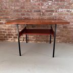 Vintage Houten Bijzettafel, Tafel, Audiomeubel thumbnail 9