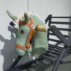 Vintage Hobbelpaardjes (2 Stuks Groen Of Zwart), Upcycled thumbnail 3