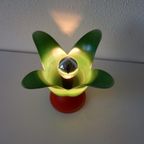Vintage Van De Heg Tafellamp Glas Lamp Jaren 80 Tulp thumbnail 4