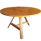 Vintage Blank Eiken Salontafel 1960S thumbnail 6