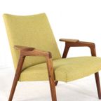 Pastoe Ruster Door Yngve Ekstrom Fauteuil Vintage Gestoffeerd thumbnail 6