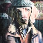 Een Leuk Grijs, Stoer Nachtkastje “Dog Peaky Blinders”, Kast thumbnail 9