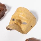Rare Amleto And Donato Sartori Venetian Theater Masks, 1950’s thumbnail 5
