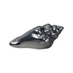 Handmade - Seashell Shaped Drawer / Door Pull Or Handle - Casted Aluminum (New Old Stock) - Made thumbnail 4