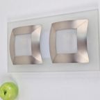 Vintage Wandlamp Vibia Design Postmodern ´80 Glas Metaal thumbnail 2