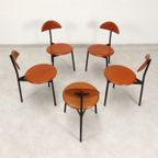 Linea Veam Tripod Stoelen - Leder thumbnail 6