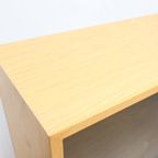 Deense Vitrinekast Rookglazen Deuren Blond Eiken thumbnail 11