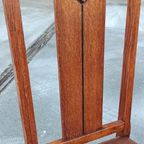 Set Van 3 Art Deco Amsterdamse School Eetkamerstoelen thumbnail 2
