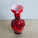 Opaline Florence Carlo Moretti Vintage Jaren 70 Vaas Karaf thumbnail 3