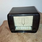 Antieke Radio Ducretet Thomson Model D2524 Circa 1945 thumbnail 2