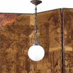 Art Deco Opaline Hanglamp thumbnail 2