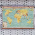 Schoolkaart - Wereld / Bevolkingsdichtheden thumbnail 2