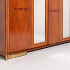 Italian Mid-century Maple Veneer Wardrobe From 1950’s thumbnail 14