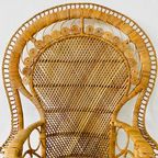 Vintage Rieten Pauwenstoel Peacock Chair Rotan 1970’S thumbnail 7