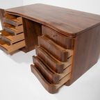 Sculptural Danish Modern Curved Rosewood Desk, 1950’S thumbnail 6