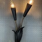 2x Vintage Appliques Tulp Wandlamp thumbnail 4