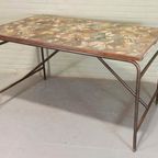 Gerecycled Hout En Metaal Eettafel, Tafel, 141 X 81 Cm thumbnail 10