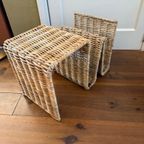 Rotan Lectuurbak - Bijzettafel - Krantenbak - Salontafel thumbnail 5