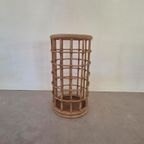 Mid Century Bamboo Rotan Paraplubak thumbnail 2