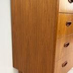 Scandinavisch Vintage Teak Fineren Ladekast Luvos thumbnail 9
