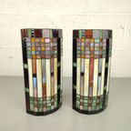 Duo Wandlampen In Tiffany Stijl thumbnail 7