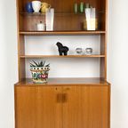 Scandinavisch Vintage Teak Fineren Buffetkast Mora thumbnail 11