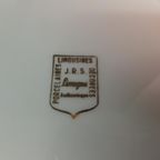Limoges, Visservice, Jaren 1960 - Porselein, Verguld thumbnail 17