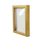 Vintage Diepe Gouden Houten Lijst Met Bol Glas Convex thumbnail 5