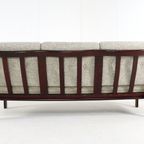 Vintage 3 Persoons Bank Reupholstered thumbnail 5