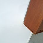 Teak Fineer Dressoir Met Lades Uit Zweden thumbnail 17