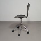 Vintage Draaistoel Model 3117 Van Arne Jacobsen Voor Fritz Hansen thumbnail 5