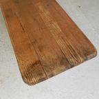 Klapbank, Bank Inklapbaar Voor Terras, 220 Cm Lang, Jaren 60 thumbnail 12