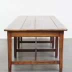 Prachtige En Uniek Grote Antieke Engelse Eikenhouten Eettafel Uit Begin 19e Eeuw thumbnail 6