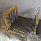 Vintage Brutalist Eetkamerstoelen thumbnail 5