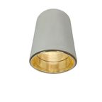 Dutch Design - Raak Amsterdam - Plafonniere - Wit Gelakte Opbouwarmatuur - Goudkleurige Spiegelre thumbnail 6