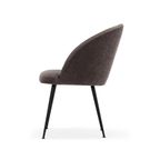 Sofacompany Holly Eetkamerstoel Danny Steel Grey thumbnail 6