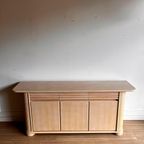 Sale Italiaans Bamboe Rotan Sideboard Dressoir Vintage thumbnail 10