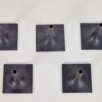 Set 5 Vintage Jean Keup Kandelaar Op Der Millen Belgie '70 thumbnail 8