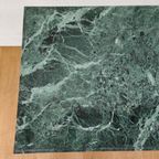 Vintage Hollywood Regency Messing Koffietafel Salontafel Met Marmer Blad thumbnail 7
