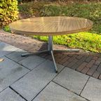 Seventies Ronde Salontafel thumbnail 9