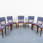 Mid-century Danish Dining Set / Eetkamerset / Eettafel / Eetkamerstoelen From 1950’s thumbnail 9
