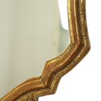 Mid Century Klassiek Bladgoud Deknudt Spiegel Fifties thumbnail 11