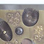 Brutalist Metal Wall Panel, 1970S thumbnail 14