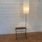 Vintage Vloerlamp En Krantenrek Ca. 1960 thumbnail 3