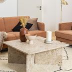 Jukaa Salontafel - 90 X 90 Cm - Beige Marmer thumbnail 3