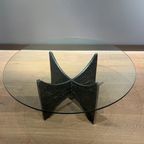 Brutalist Coffee Table, Casted With Aluminium thumbnail 5