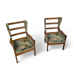 2 X Casala Wingback / Lounge / Armchair In Top Condition / 4 Small Cushions / 1960s thumbnail 19