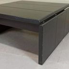Vintage Leolux Houten Salontafel, Design Harry De Groot thumbnail 12